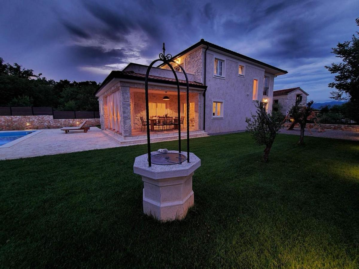 Villa Lulu Kamena Villa S Maslinikom Otok Krk Dobrinj Selo Gostinjac Krk Town Exteriér fotografie