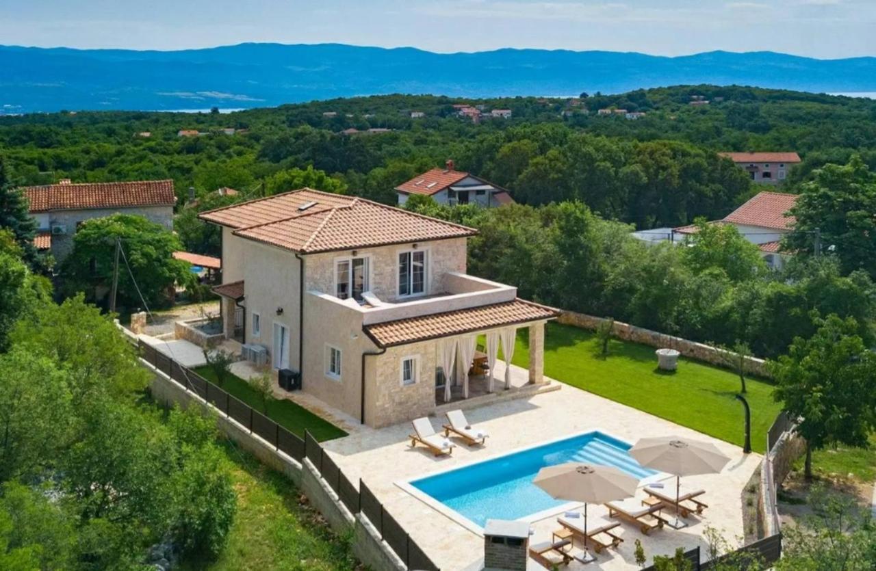 Villa Lulu Kamena Villa S Maslinikom Otok Krk Dobrinj Selo Gostinjac Krk Town Exteriér fotografie